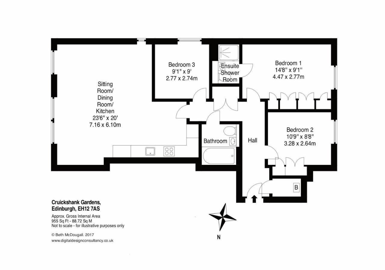 The Cruickshank Residence Edinburgh Exterior foto